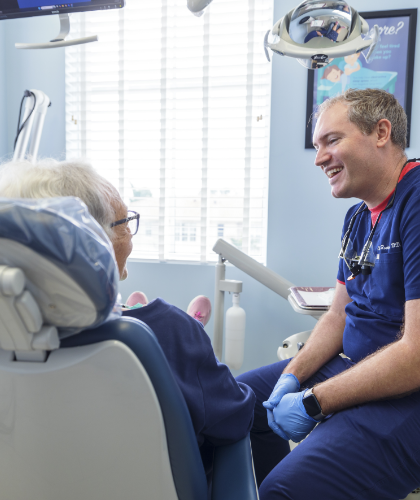 photo of smiling Patient
